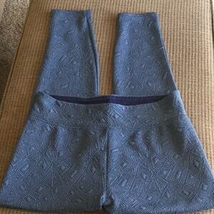 Merona Medium Blue geometric print leggings